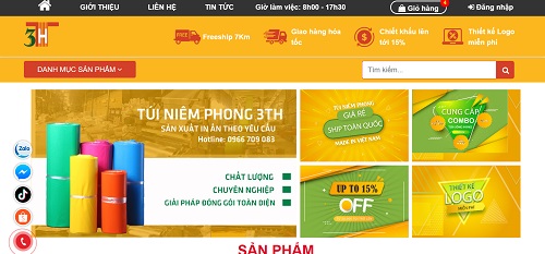 Túi niêm phong giá tốt, đủ màu, đủ size tại Hà Nội