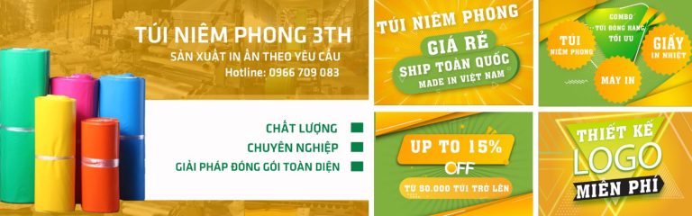 Mua túi niêm phong tại 3TH ưu đãi lên đến 19% – Giao hỏa tốc 2h, giao hàng trong ngày